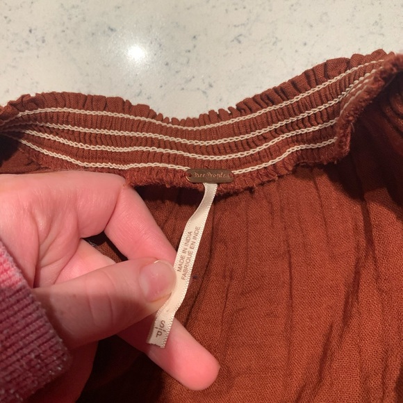 Free People Embellished Embroidered Halter Top - Picture 6 of 7